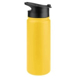 Tempercraft Bottle - Hot Lid 18oz Assorted Colors -Golf World Shop 18HB YELLOW clean