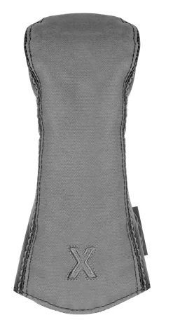 Sun Mountain Golf Canvas & Leather Head Covers -Golf World Shop 190755CanvasLeatherHeadcoverSlate BlackX