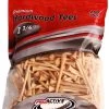 ProActive Premium Sports Hardwood Golf Tees 2.75" 250 Count