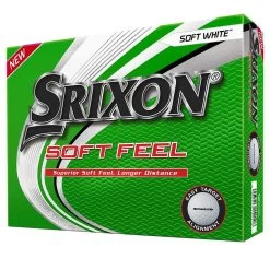 Srixon Soft Feel Golf Balls 16 Srixon Soft Feel Golf Balls -Golf World Shop 2020SoftFeelWhite0