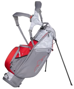 Sun Mountain Golf 2023 3.5 LS Carry Stand Bag -Golf World Shop 2023 3.5 230035 nickel gray camo red