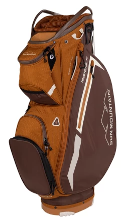 Sun Mountain Golf 2023 Maverick Cart Bag -Golf World Shop 2023 Maverick 230365 java pecan beach