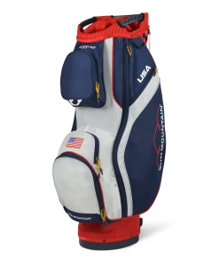 Sun Mountain Golf 2021 Teton Cart Bag -Golf World Shop 210386TetonRed Navy White