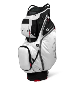 Sun Mountain Golf 2021 ECO-LITE Cart Bag -Golf World Shop 210396EcoLiteCartBlack White Gun Red