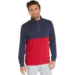Puma Men's Gamer ColorBlock 1/4 Zip Golf Jacket 6 Puma Men's Gamer ColorBlock 1/4 Zip Golf Jacket -Golf World Shop 3 8deab46f ab1c 4390 8f8d 04f9685dbc94