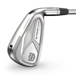 Wilson Staff Model CB Irons -Golf World Shop 482018215f4bbbf21f107e6380e0345d0e918faf WGR200035 5 Staff Model CB 7Iron Toe Down