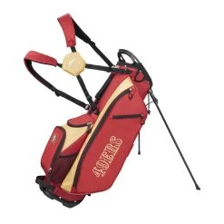 WIlson Staff NFL Licensed Stand Carry Golf Bags -Golf World Shop 49ers 36f43e08 a1fc 4580 b219 d390122e0099