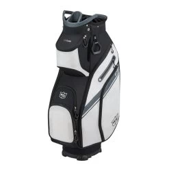 Wilson Staff EXO II Golf Cart Bags -Golf World Shop 4b228bd06d1d2bcd1154f4dea5dce9fc8fe80d4f WGB6650WH 0 WS EXO II CART WH BL v2