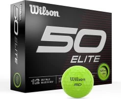 Wilson Staff 50 Elite Golf Balls -Golf World Shop 50Elite Green 0 4987a521 8d56 4f32 90fc 912432beb8aa