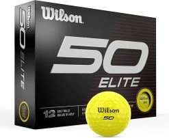 Wilson Staff 50 Elite Golf Balls -Golf World Shop 50Elite Yellow 0 a49fca2d 23cd 40ce 8cc6 66d6db5804b6