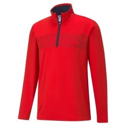 Puma Men's Volition Independence 1/4 Zip Golf Jacket -Golf World Shop 599439 03 min