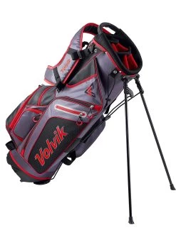 Volvik Golf 6-Way Stand Carry Bags -Golf World Shop 6 Way Red Stand 1 e6530f0c fda7 4af9 9746 4819ea053c55