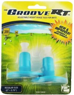 The Groove RT Adjustable Driving Range Tees For Mats