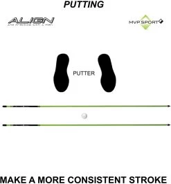 Golf Alignment Rods - MORODZ - 2 Pack -Golf World Shop 61NYUBymfpL. AC SL1500