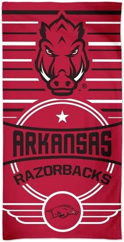 WinCraft Arkansas Razorback Beach Towel 30" X 60"