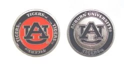 NCAA Double Sided Collegiate Golf Ball Marker Coins -Golf World Shop Auburn