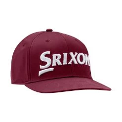 Srixon Authentic Structured Hat -Golf World Shop AuthenticStructured Maroon 0