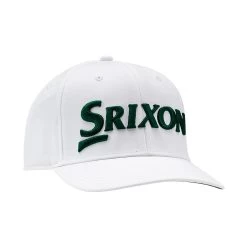 Srixon Authentic Structured Hat -Golf World Shop AuthenticStructured WhiteGreen 0