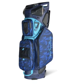 Sun Mountain 2022 Boom Bag Golf Cart Bag With Speakers -Golf World Shop BOOM BAG NAVY BLUECAMO OCEAN