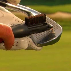 Frogger Golf BrushPro Retractable Golf Club Brush With Groove Cleaner -Golf World Shop BrushPro Hero 2 20190228