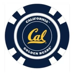 Team Golf NCAA Magnetic Poker Chip Ball Markers -Golf World Shop Cal1