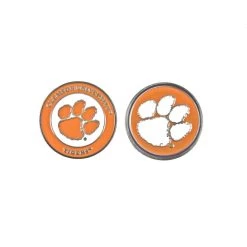 NCAA Double Sided Collegiate Golf Ball Marker Coins -Golf World Shop Clemson