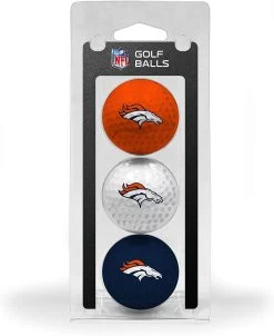 NFL Golf Balls 3 Ball Gift Pack -Golf World Shop Denver Broncos 3 ball pack NFL