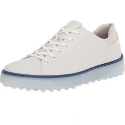 Ecco Men's Tray Golf Shoes -Golf World Shop EccoTray WhiteBlueDepths0