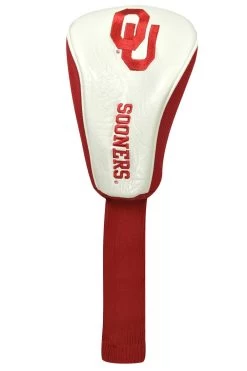 Team Golf NCAA Collegiate Driver Headcovers -Golf World Shop Ergonomix Driver Covers Oklahoma U