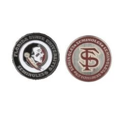 NCAA Double Sided Collegiate Golf Ball Marker Coins -Golf World Shop FloridaState1