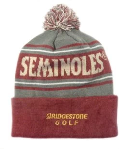 Bridgestone Golf NCAA Beanies Caps -Golf World Shop Florida State Seminoles 2
