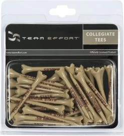 WinCraft Team Effort Collegiate Golf Tees 40 Pack 15 WinCraft Team Effort Collegiate Golf Tees 40 Pack -Golf World Shop Florida State Tees
