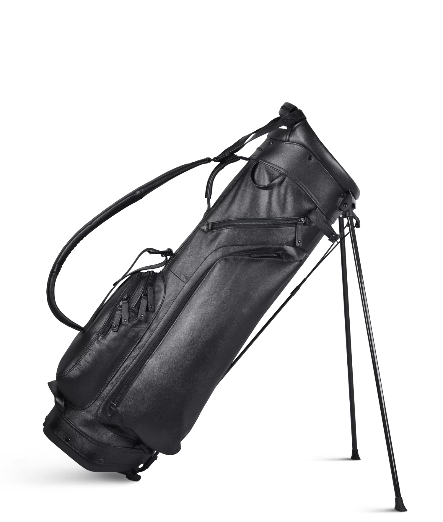 Sun Mountain Golf Leather Carry Stand Bag 6 Sun Mountain Golf Leather Carry Stand Bag - Image 6