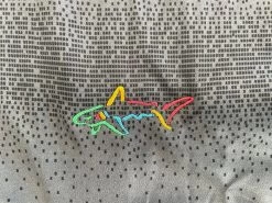 Greg Norman Play Dry Golf Polo -Golf World Shop GNPoloGray3