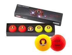 Volvik Marvel Limited Edition Marvel Golf Ball Gift Packs -Golf World Shop Gift Pack 2.0 Iron Man