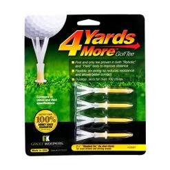 4 Yards More Golf Tees -Golf World Shop Greenkeepers 4 Yards More Yellow 4fa6c588 890c 4f2d 84b0 dbbea5962dbb