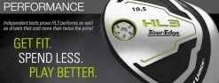 Tour Edge HL3 Hot Launch 3 Driver -Golf World Shop HL3 Driver Adj 1