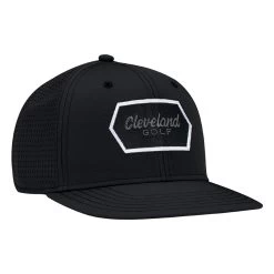 Cleveland Hexagon Patch Golf Hat -Golf World Shop HexagonPatch Black0