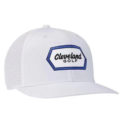 Cleveland Hexagon Patch Golf Hat -Golf World Shop HexagonPatch White0