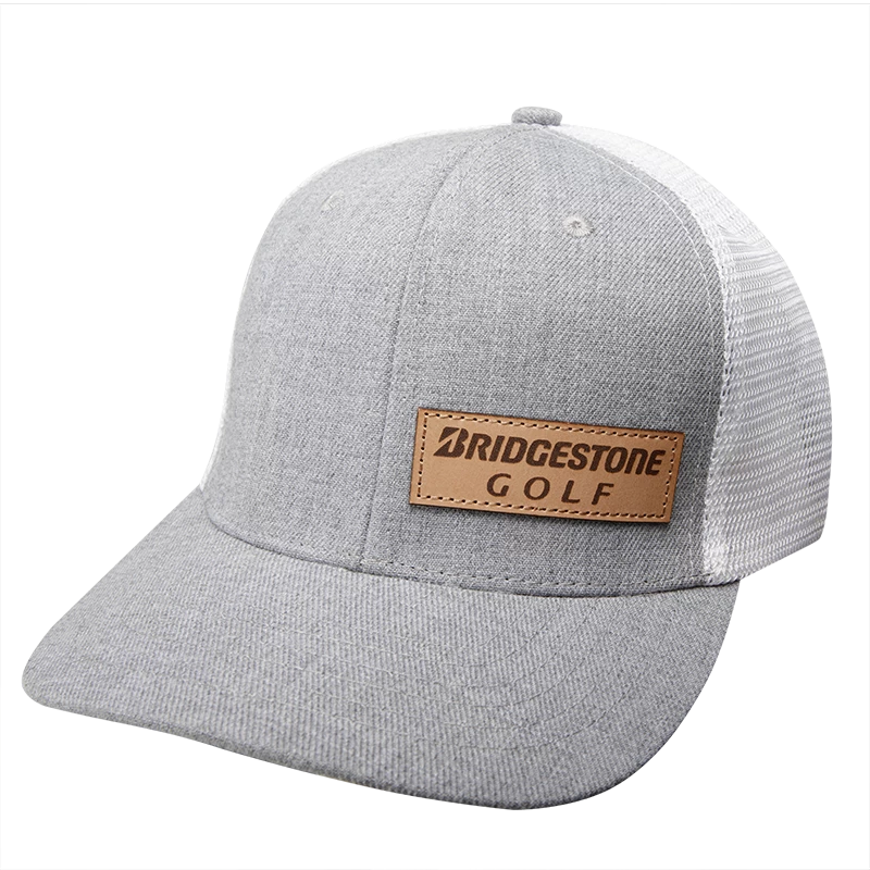 Bridgestone Leather Patch Hat 2 Bridgestone Leather Patch Hat - Image 2
