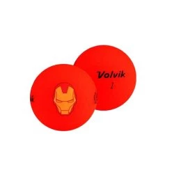 Volvik Marvel Character Golf Ball 4 Pack -Golf World Shop Iron Man Ball