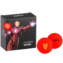 Volvik Marvel Character Golf Ball 4 Pack -Golf World Shop Iron Man Square f6081a14 2c4c 4d45 a28a de131575e716