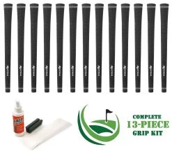 Karma Velour Golf Swing Grips -Golf World Shop Karma Velour Black Kit