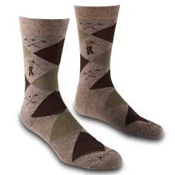 Kartel Argyle Golf Socks -Golf World Shop KartelArgyleSocks Fawn