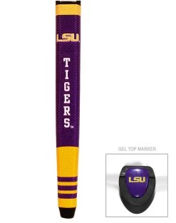 Team Golf NCAA Collegiate Putter Grips With Magnetic Ball Marker -Golf World Shop LSU Tigers PutterGrip 44401 125