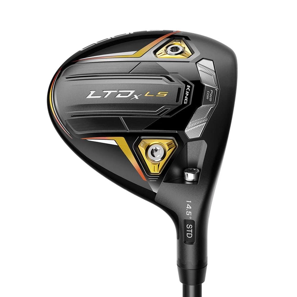 Cobra Golf LTDx LS Fairway Woods - Matte Black / Gold Fusion 1 Cobra Golf LTDx LS Fairway Woods - Matte Black / Gold Fusion