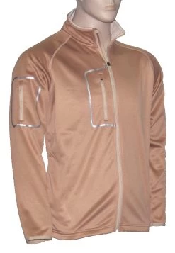 The Weather Company TWC Men's Poly-Flex Full Zip Jacket -Golf World Shop Men s PolyFlex Jacket Iced Coffee Cream