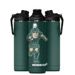 Orca NCAA Mascot 22 Ounce Hydra Hot Cold Bottle -Golf World Shop MichiganState H22MSMCS Hydra22 Mascot Green Trio 800x 19d5204e 7c95 4987 bb18 0e84c7d61454