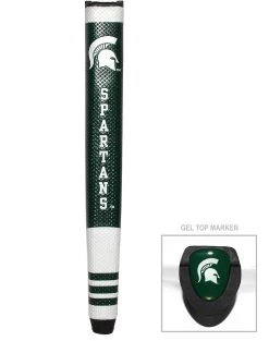 Team Golf NCAA Collegiate Putter Grips With Magnetic Ball Marker -Golf World Shop MichiganState Spartans PutterGrip 44401 131