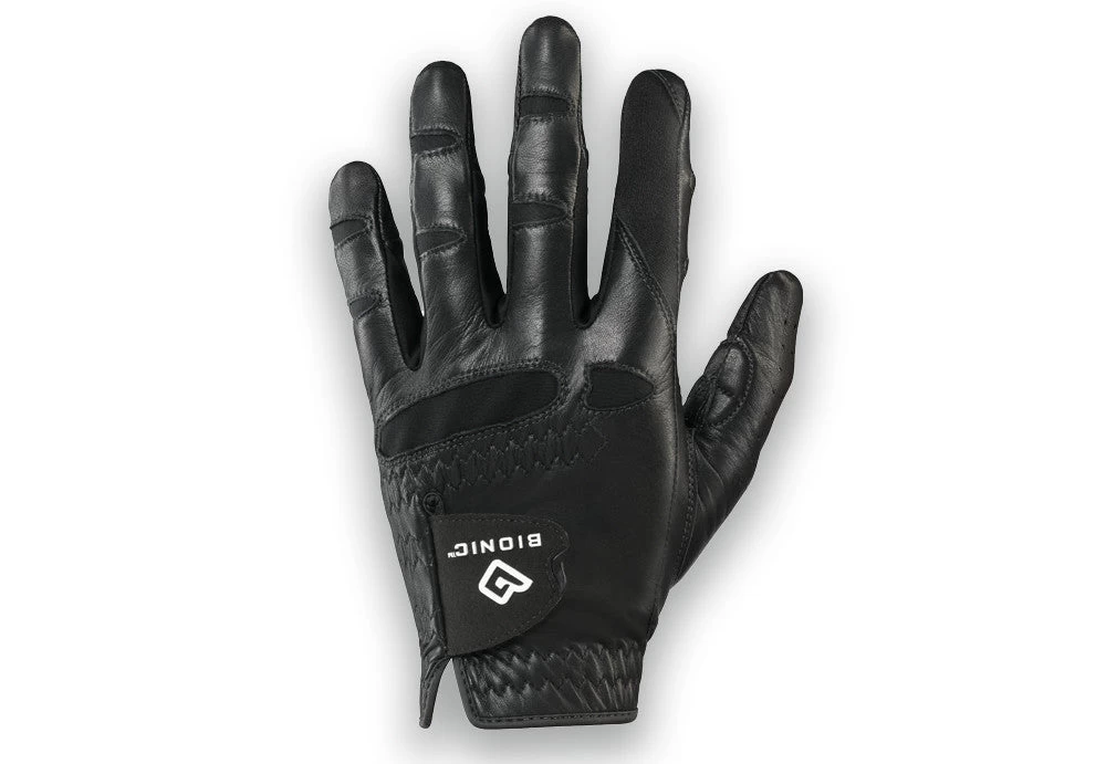 Bionic Men's StableGrip With Natural Fit Black Golf Glove 2 Bionic Men's StableGrip With Natural Fit Black Golf Glove - Image 2